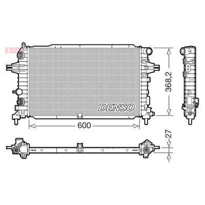 Denso Radiator DRM20129