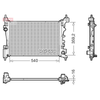 Denso Radiator DRM20130 thumbnail