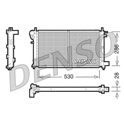 Denso Radiator DRM21003