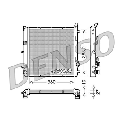 Denso Radiator DRM21005