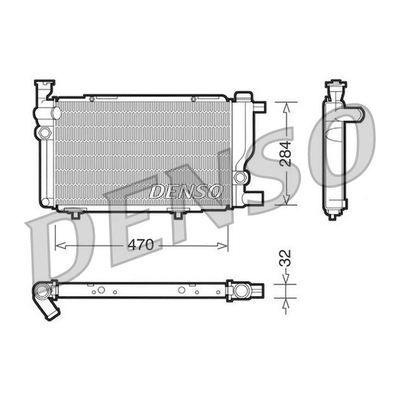 Denso Radiator DRM21013