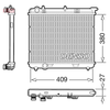 Denso Radiator DRM21024 thumbnail