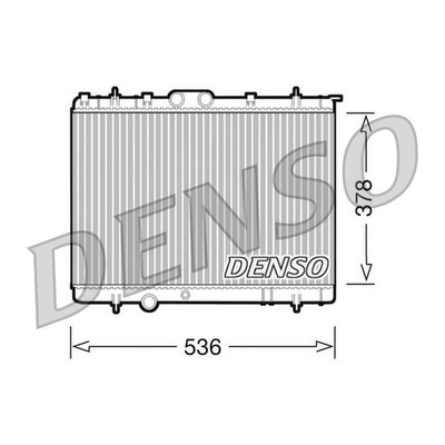 Denso Radiator DRM21030