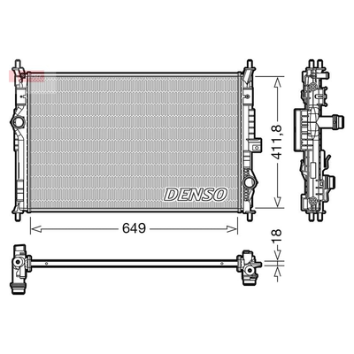 Denso Radiator DRM21103