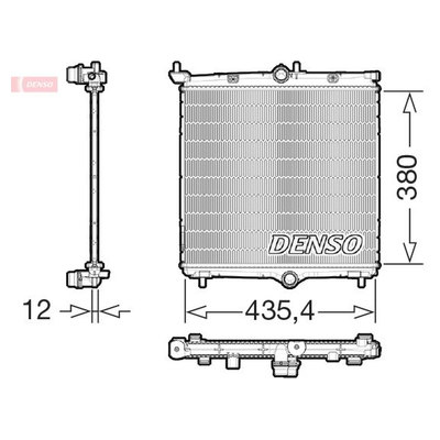 Denso Radiator DRM21105