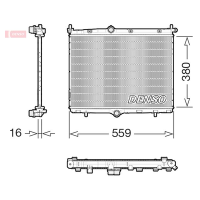 Denso Radiator DRM21106