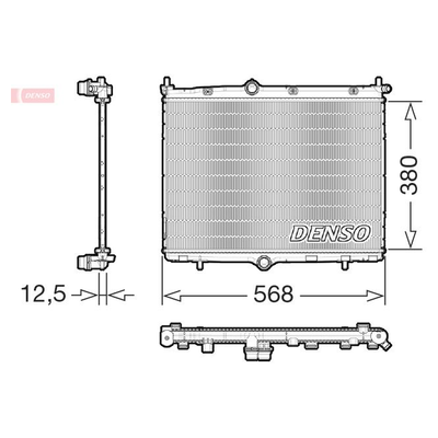 Denso Radiator DRM21107