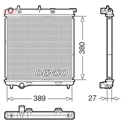 Denso Radiator DRM21108