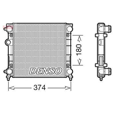 Denso Radiator DRM22003