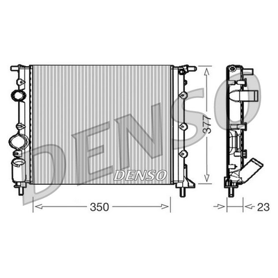 Denso Radiator DRM23010