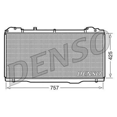 Denso Radiator DRM23023