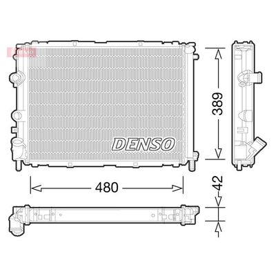 Denso Radiator DRM23033