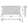 Denso Radiator DRM23039 thumbnail
