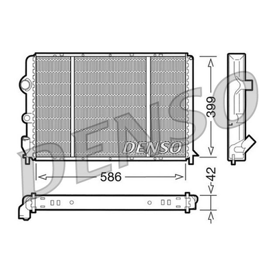 Denso Radiator DRM23051