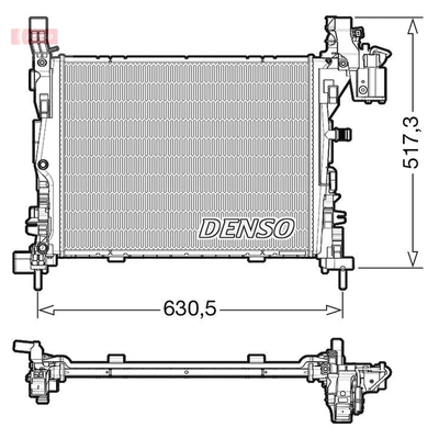 Denso Radiator DRM23062