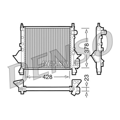 Denso Radiator DRM23080