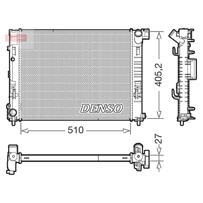 Denso Radiator DRM23085