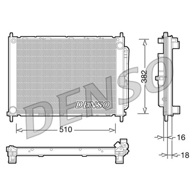 Denso Radiator DRM23101