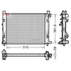 Denso Radiator DRM23109 thumbnail