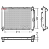 Denso Radiator DRM23111 thumbnail
