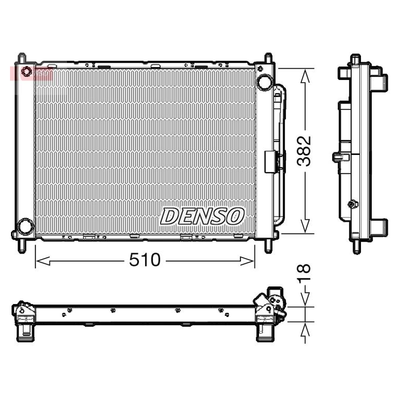 Denso Radiator DRM23111
