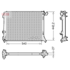 Denso Radiator DRM23116 thumbnail