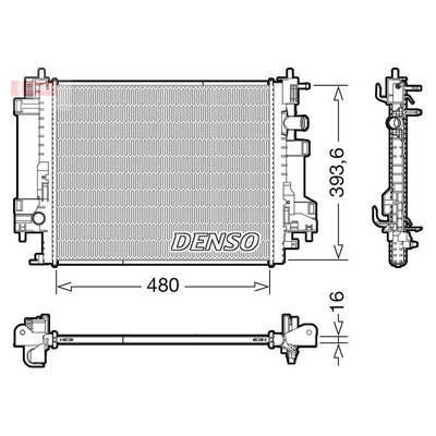 Denso Radiator DRM23117