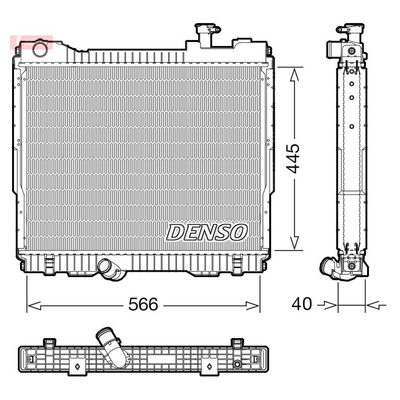 Denso Radiator DRM23119