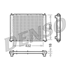 Denso Radiator DRM24004 thumbnail