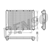 Denso Radiator DRM24012 thumbnail