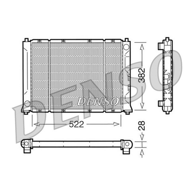Denso Radiator DRM24012