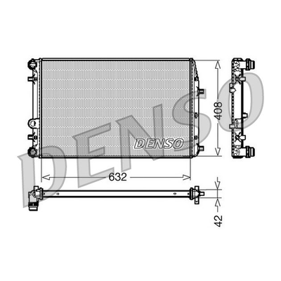 Denso Radiator DRM26011