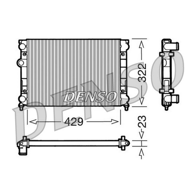 Denso Radiator DRM32007
