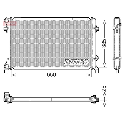 Denso Radiator DRM32016