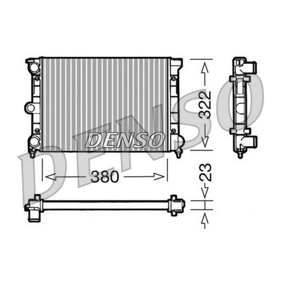 Denso Radiator DRM32032