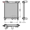Denso Radiator DRM32036 thumbnail
