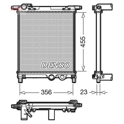 Denso Radiator DRM32036