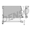 Denso Radiator DRM32037 thumbnail