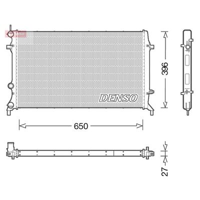 Denso Radiator DRM32043