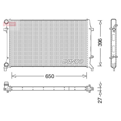 Denso Radiator DRM32045