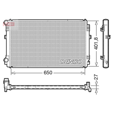 Denso Radiator DRM32048