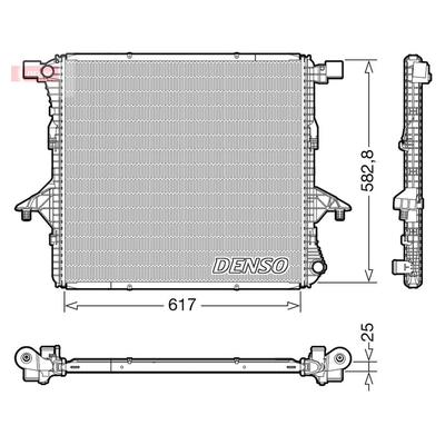 Denso Radiator DRM32052
