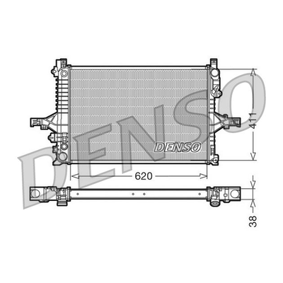 Denso Radiator DRM33066
