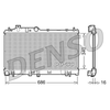Denso Radiator DRM36007 thumbnail