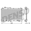 Denso Radiator DRM36009 thumbnail