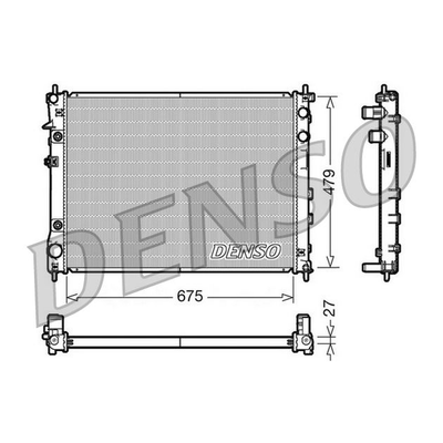 Denso Radiator DRM36012