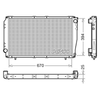 Denso Radiator DRM36016 thumbnail