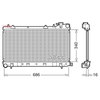 Denso Radiator DRM36017 thumbnail