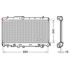 Denso Radiator DRM36018 thumbnail