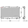Denso Radiator DRM36019 thumbnail